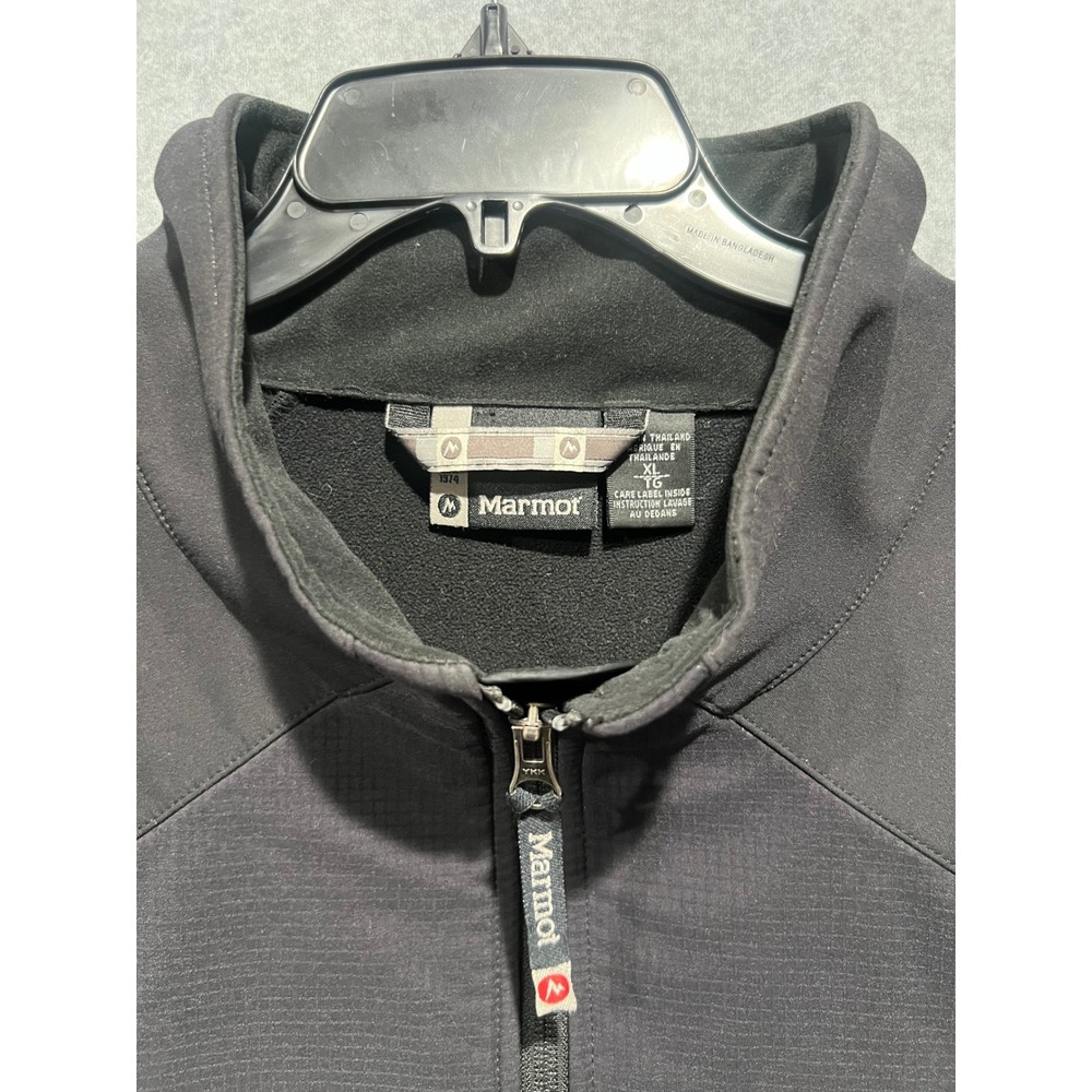Marmot Black Windstopper Softshell Jacket Men Xl … - image 2